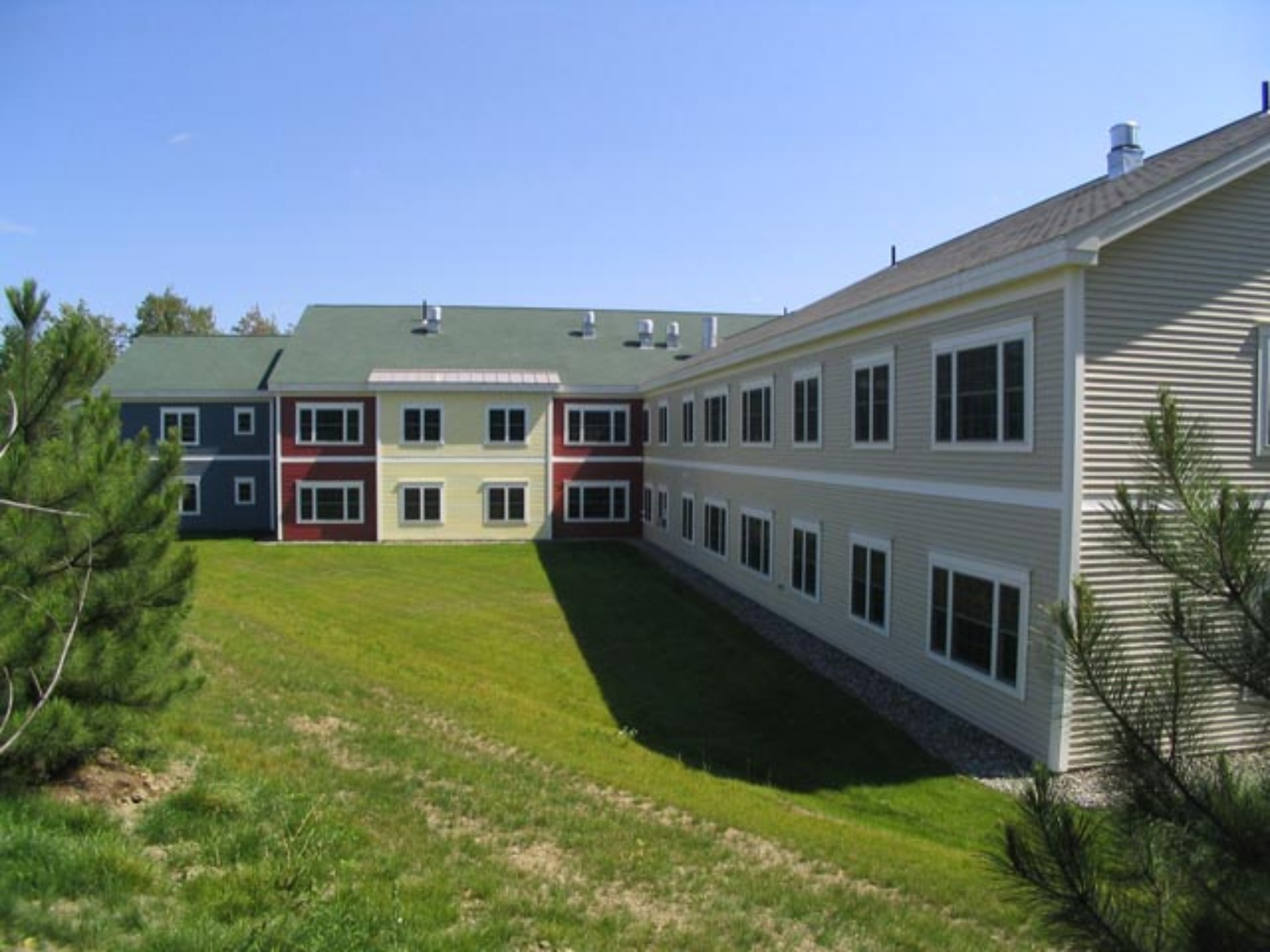 WEST WING "CHICKEN COOP" VIEW